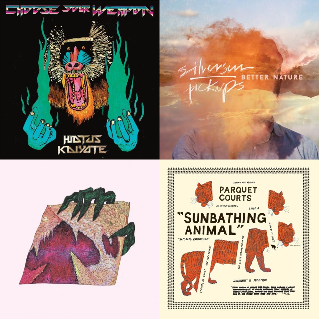 Hiatus Kaiyote - Choose Your Weapon, Silversun Pickups - Better Nature, Wand - Ganglion Reef, Parquet Courts - Sunbathing Animals
